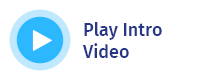 A blue circle with the words play interactive video underneath it.